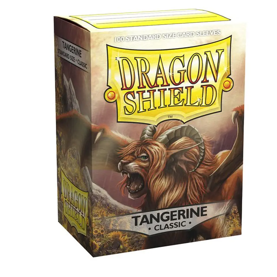 Protectores Dragon Shield Classic - Tangerine (x100) 1