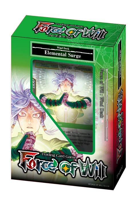 Force of Will - Reiya Cluster Wind Starter Deck (Elemental Surge)
