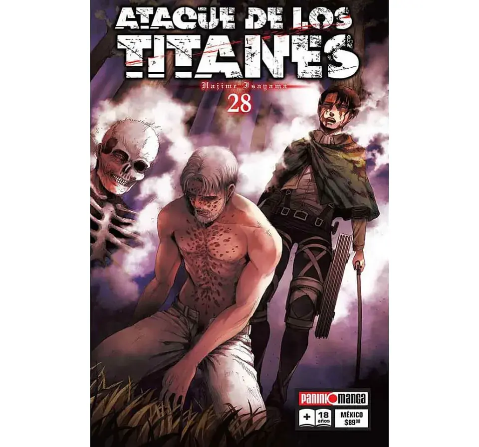 Ataque De Los Titanes N°28 - Panini  1