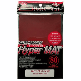 Protectores KMC - Hyper Mate Rojo Mate (x80)