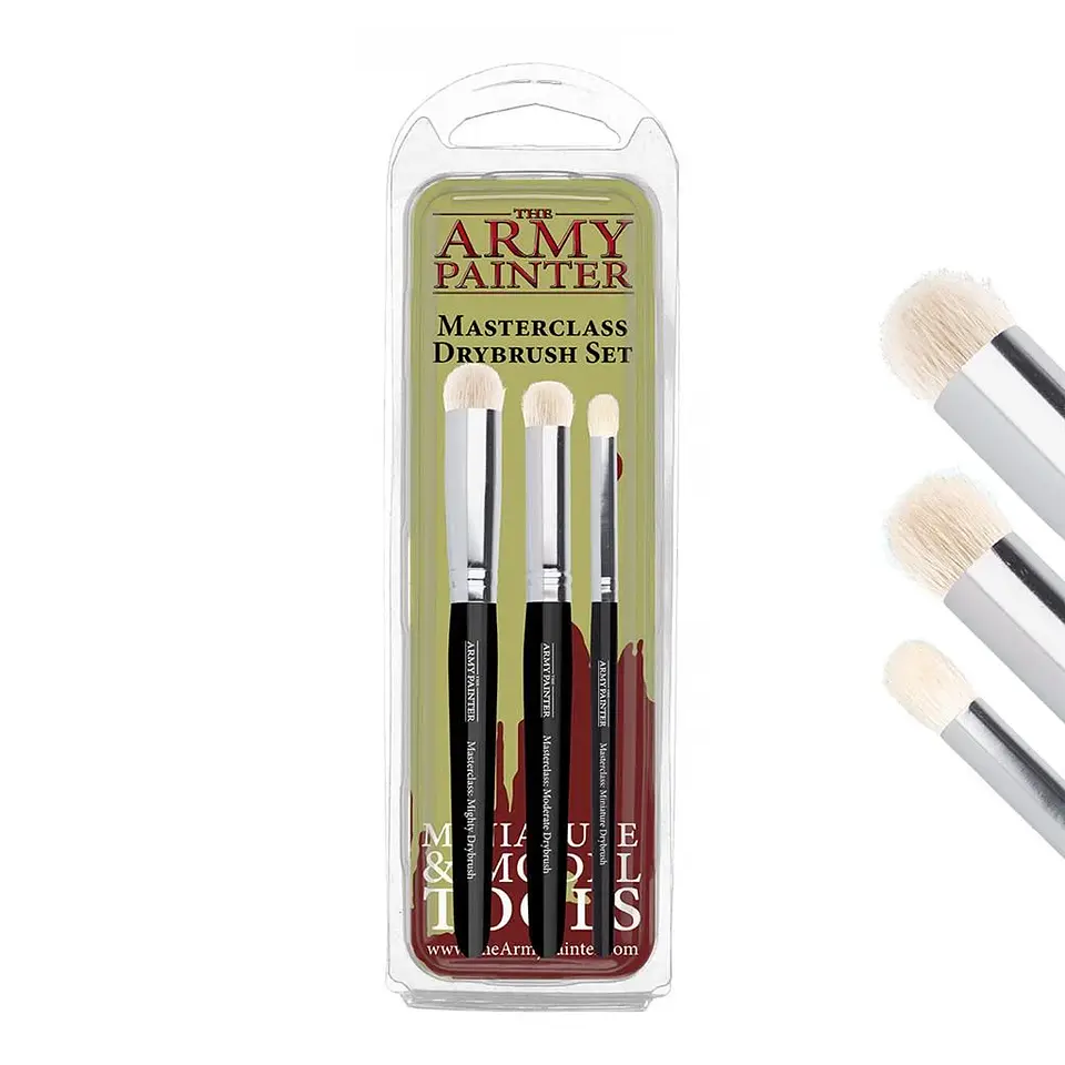 Set de Pinceles Masterclass Drybrush 1