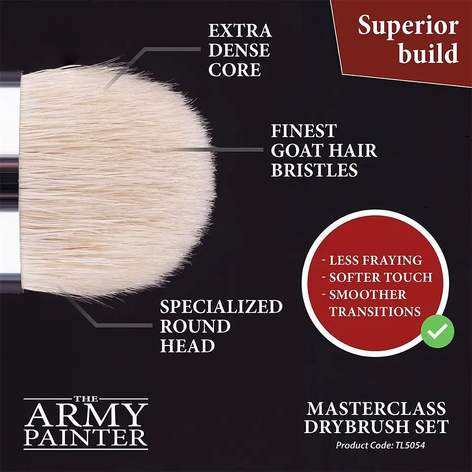 Set de Pinceles Masterclass Drybrush 2