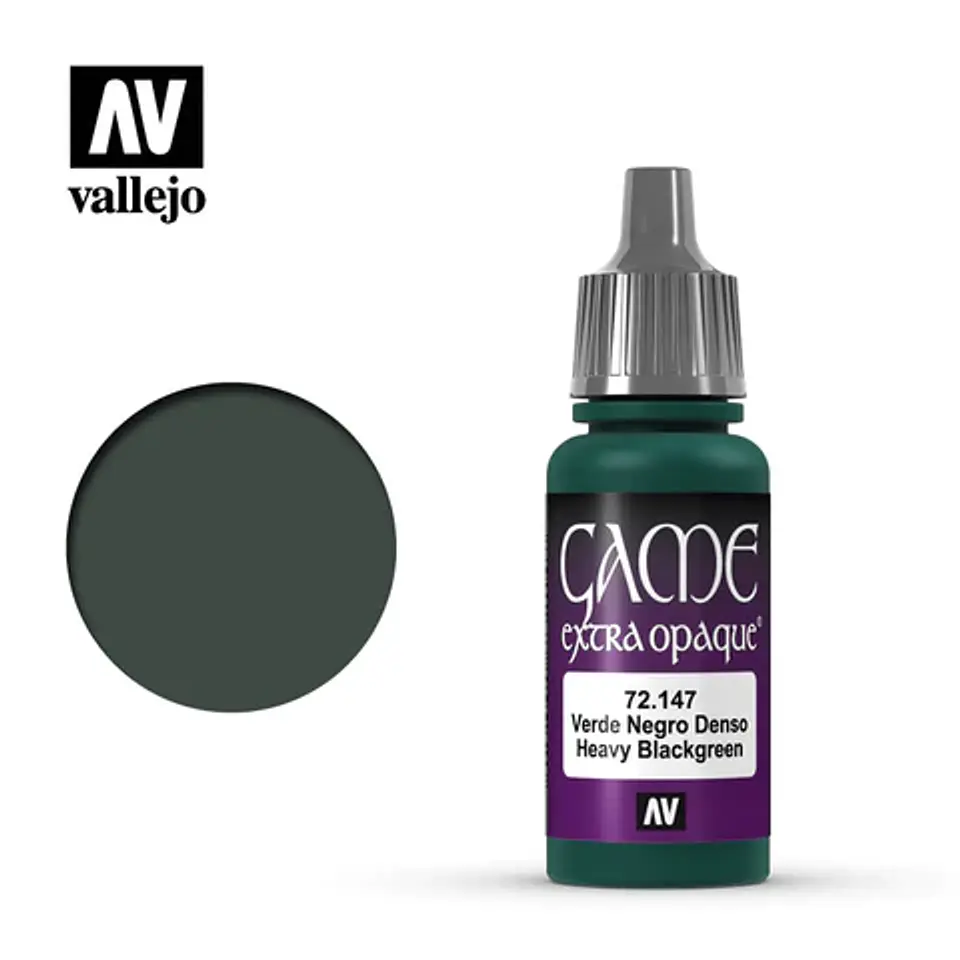 Game Extra Opaque: Verde Negro Denso - Heavy Blackgreen 1