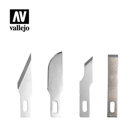Set de 5 Cuchillas variadas para cúter 