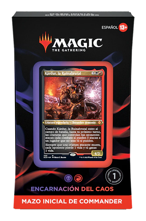 Starter Commander Deck - Chaos Incarnate (Inglés) 