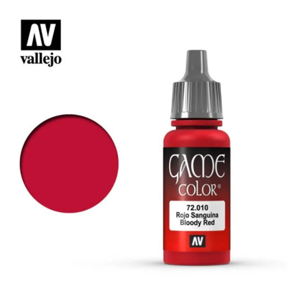Game Color: Rojo Sanguina - Bloody Red 1