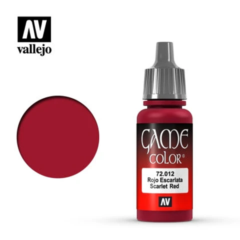 Game Color: Rojo Escarlata - Scarlett Red
