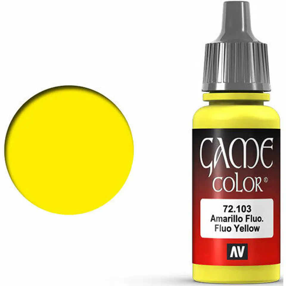 Game Color: Amarillo Fluorescente - Fluo Yellow 1