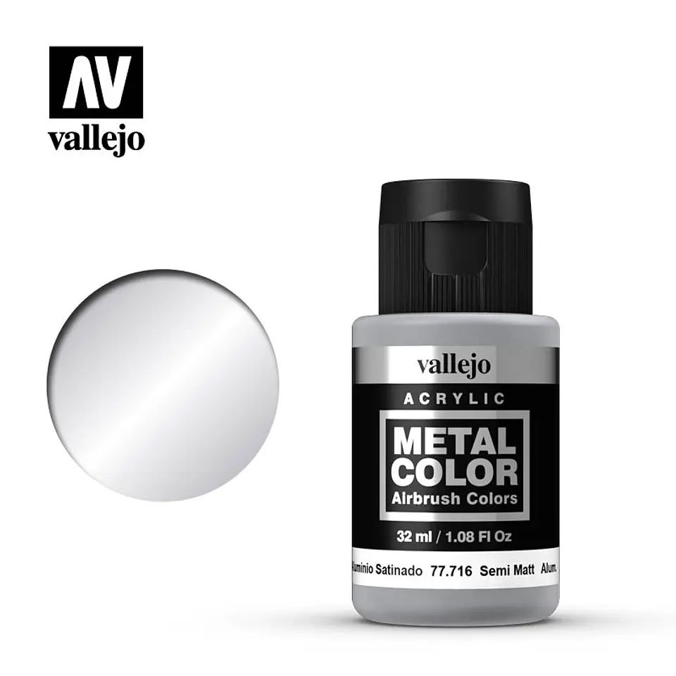 Metal Color: Aluminio Satinado - Semi Matte Aluminium 1