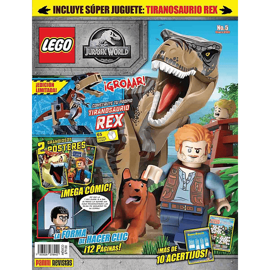 Revista - Lego Jurassic World N°5