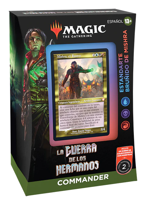 Commander La Guerra de los Hermanos - Estandarte Bruñido de Mishra (Español) 