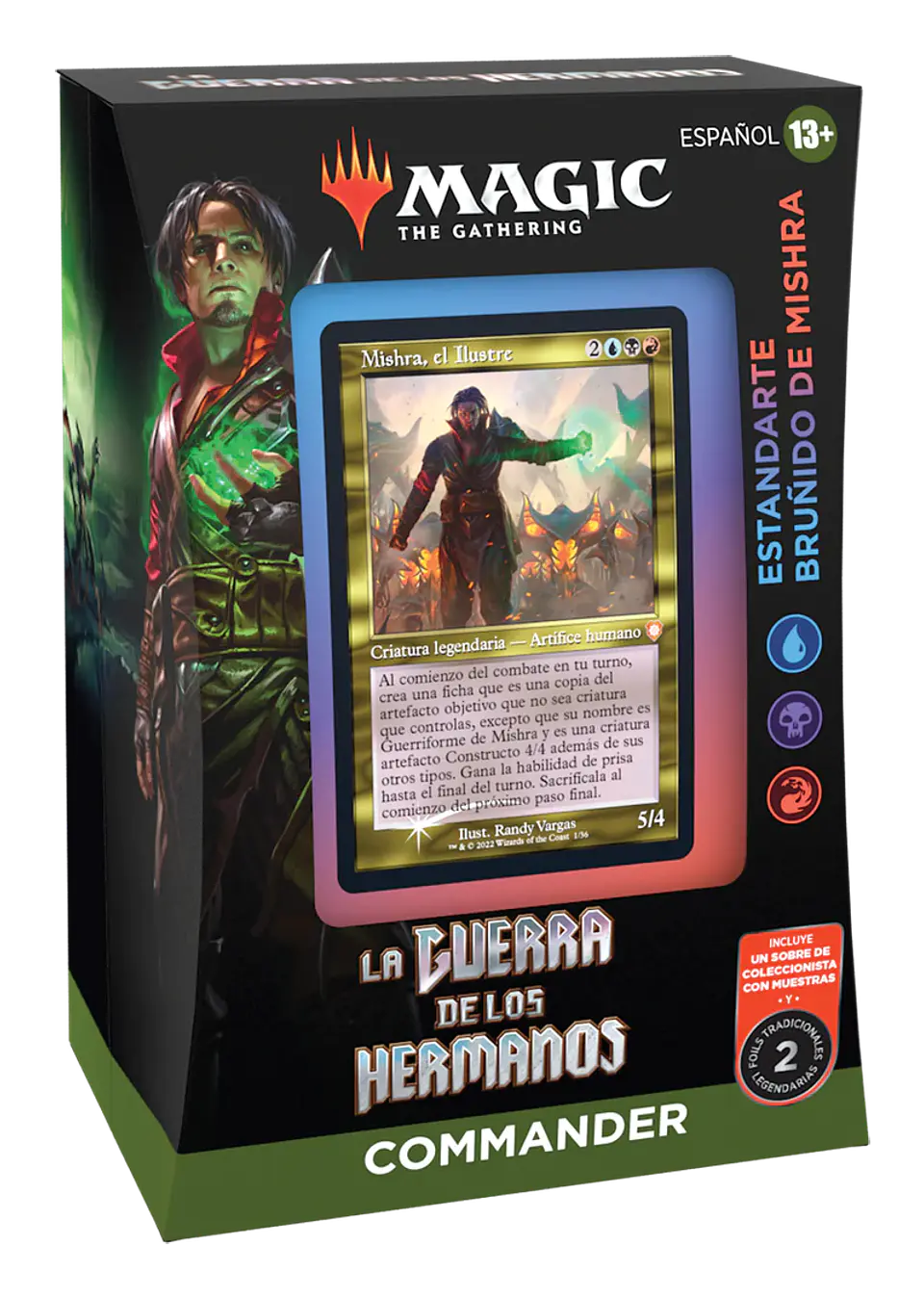 Commander La Guerra de los Hermanos - Estandarte Bruñido de Mishra (Español)  1