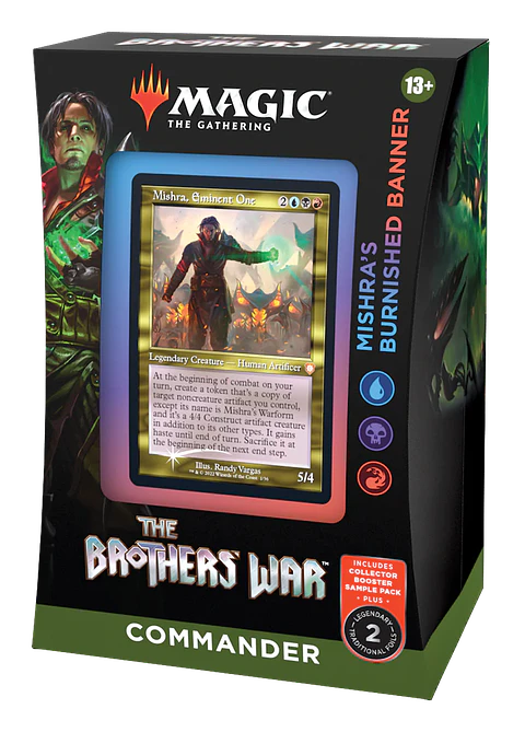 Commander The Brothers' War - Mishra's Burnished Banner (Inglés) 