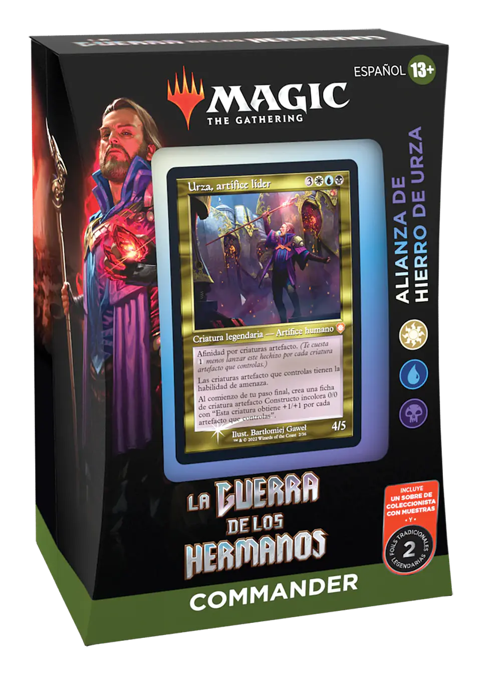Commander La Guerra de los Hermanos - Alianza de Hierro de Urza (Español)  1