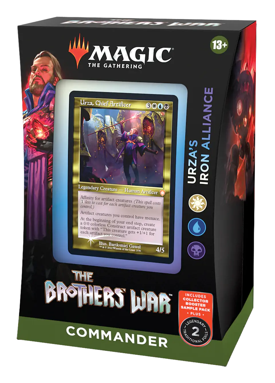 Commander The Brothers' War - Urza's Iron Alliance (Inglés)  1