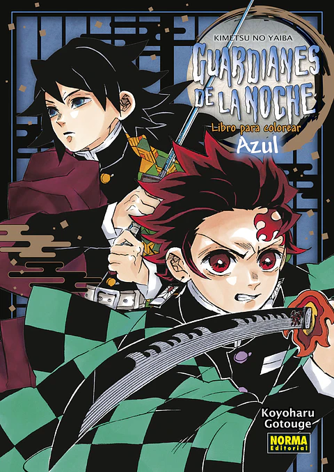Guardianes de la Noche: Libro para Colorear - Azul 