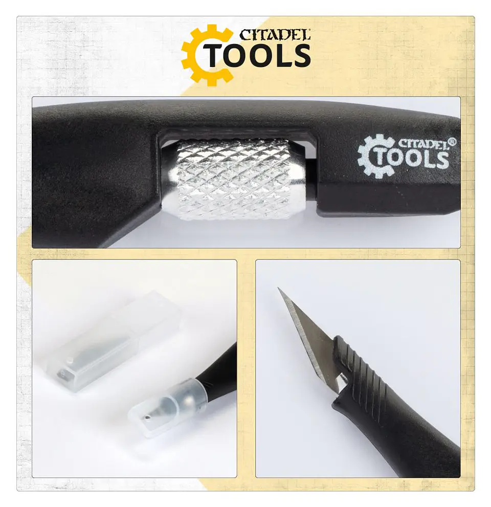 Citadel Tools: Cuchilla de Modelismo - Knife 3