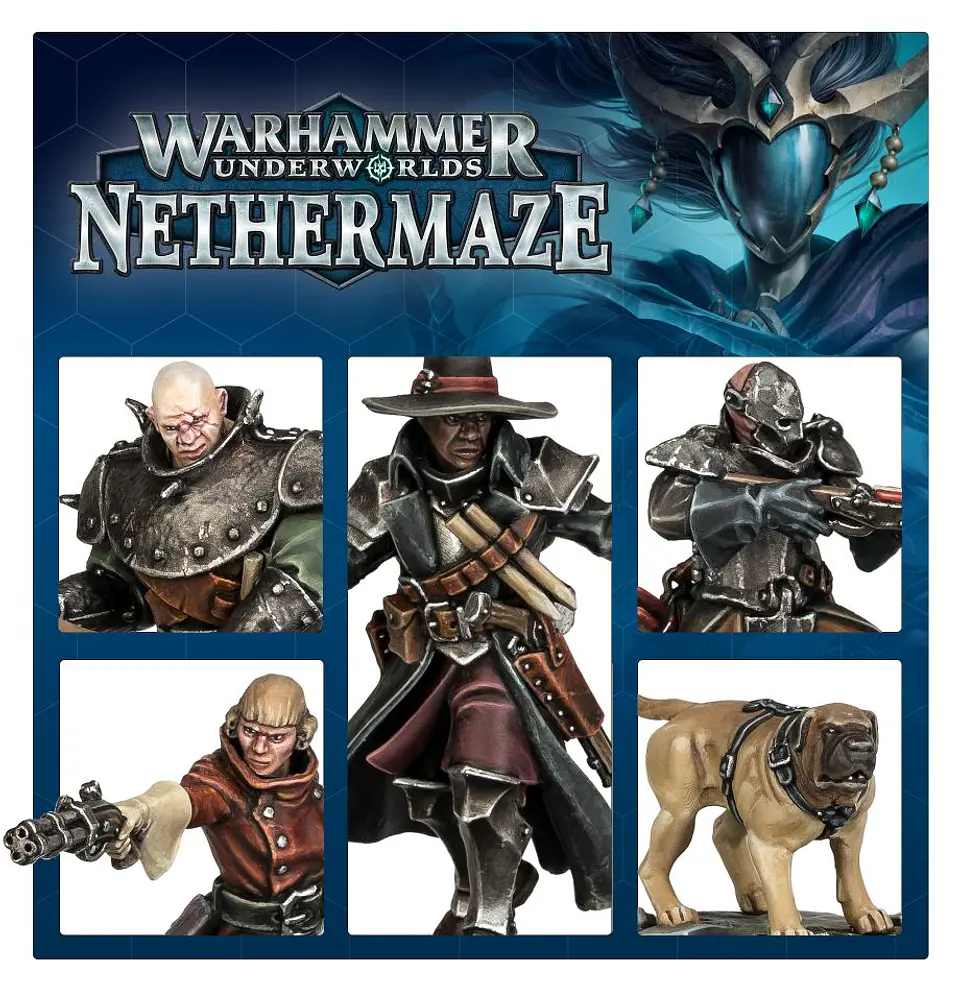 Warhammer Underworlds: Nethermaze - Cazadores de Hexbane (Español)  4