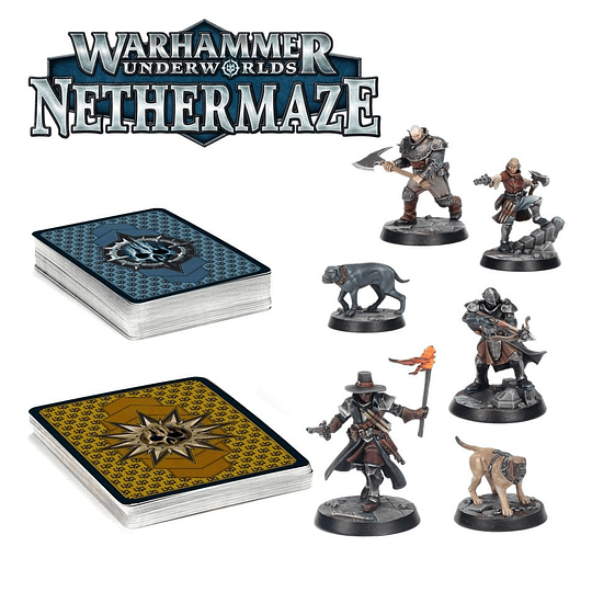 Warhammer Underworlds: Nethermaze - Cazadores de Hexbane (Español) 