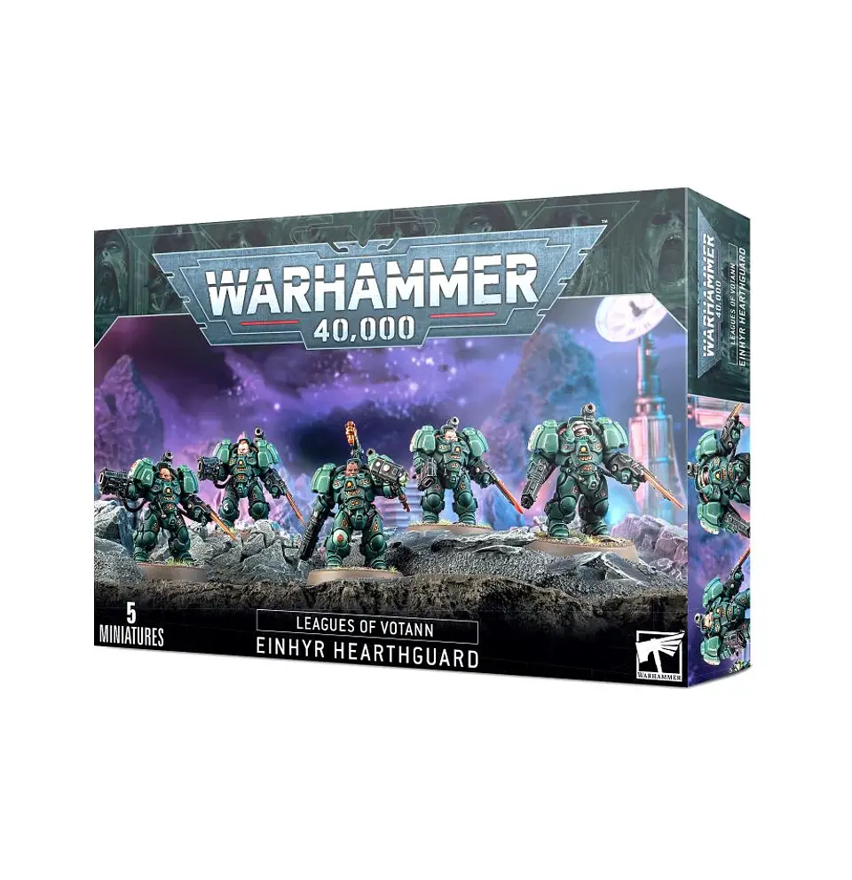 Leagues of Votann: Einhyr Hearthguard - Guardamorados Einhyr  1