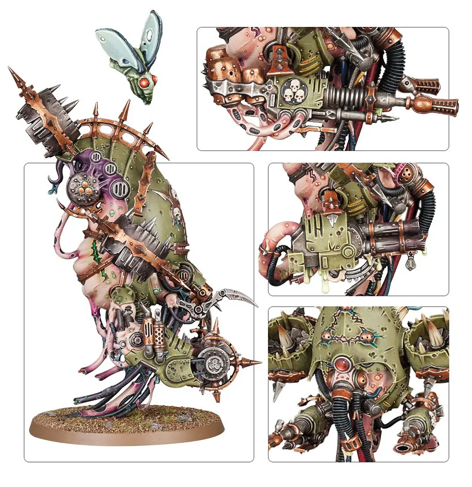 Death Guard: Foetid Bloat-Drone - Dron Fétido  5