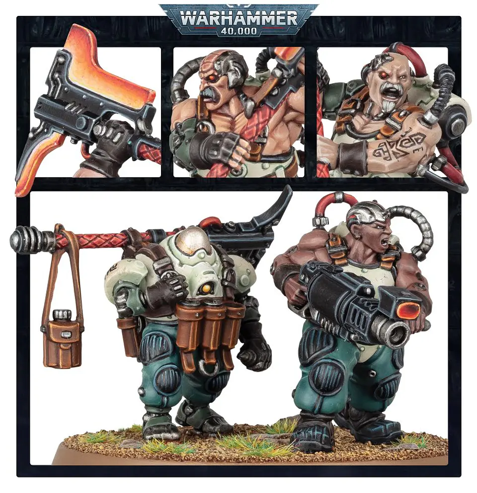 Leagues of Votann: Cthonian Beserks - Beserkes Cthonianos  3