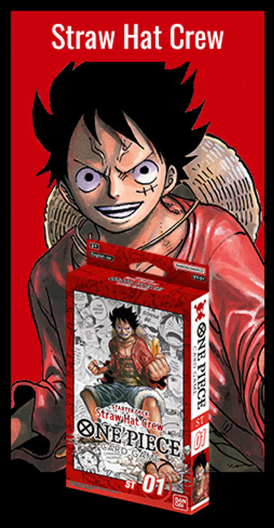 Mazo One Piece CCG: Starter Deck Straw Hat Crew (ST-01)  2