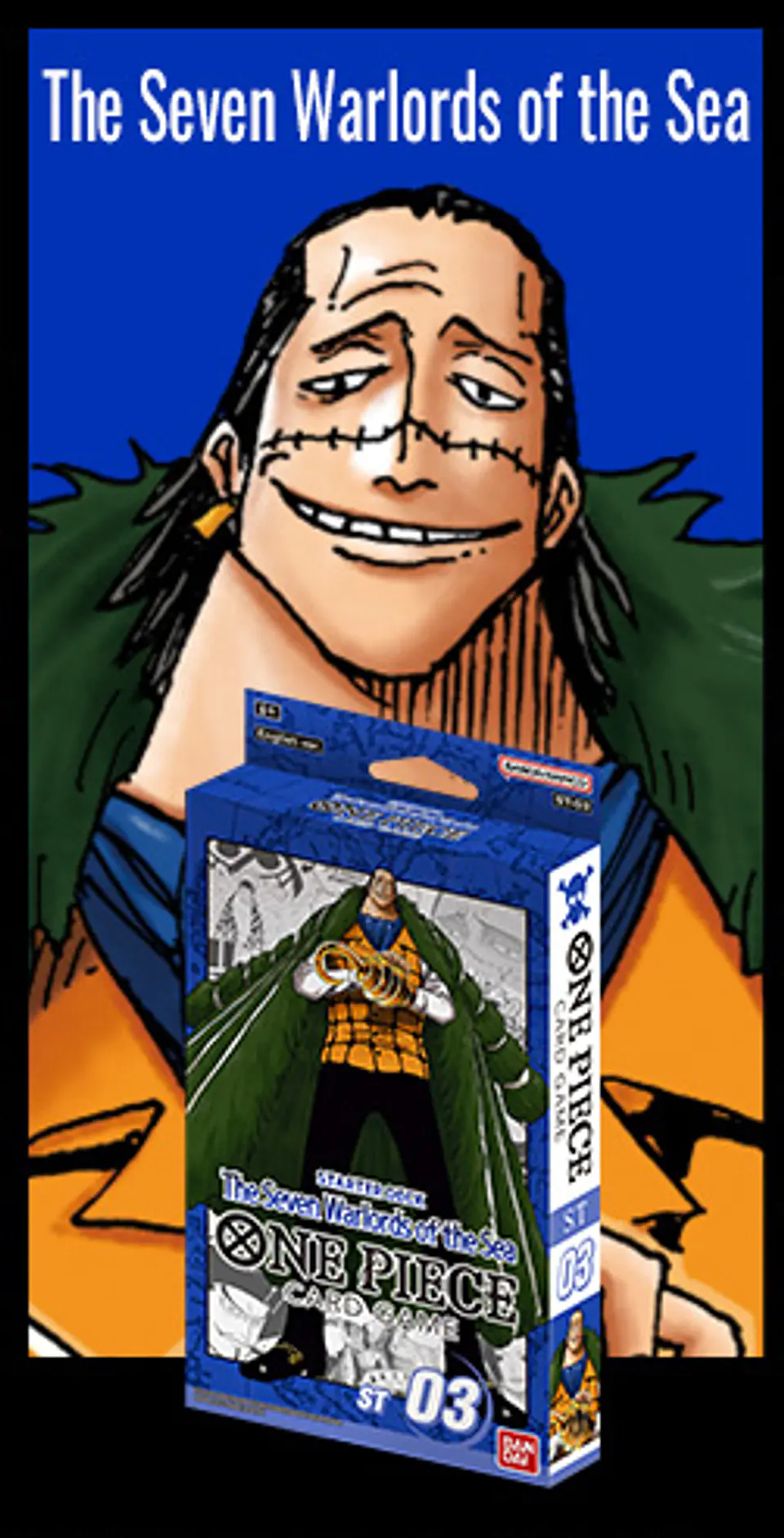 Mazo One Piece CCG: Starter Deck The Seven Warlords of the Sea (ST-03)  2