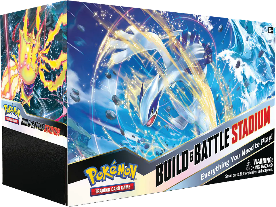 Sword & Shield: Silver Tempestad Build & Battle Stadium (Inglés)  1