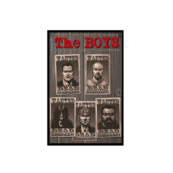 The Boys 06: La sociedad del instinto de conservación (Tapa Dura)