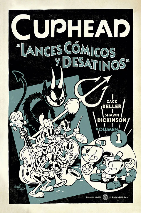 Cuphead Vol.01 : Lances Cósmicos y Desatinos