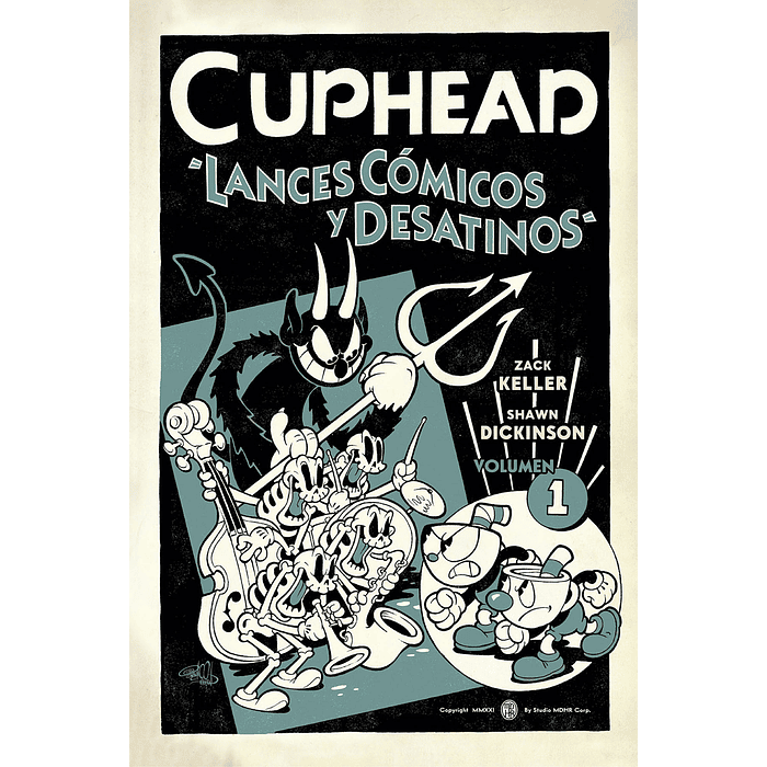 Cuphead Vol.01 : Lances Cósmicos y Desatinos