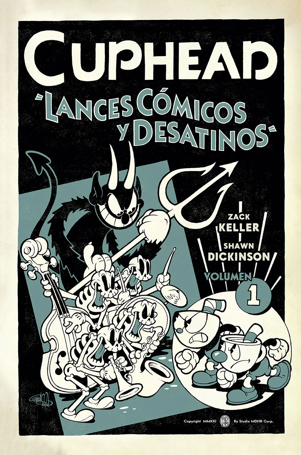 Cuphead Vol.01 : Lances Cósmicos y Desatinos 1