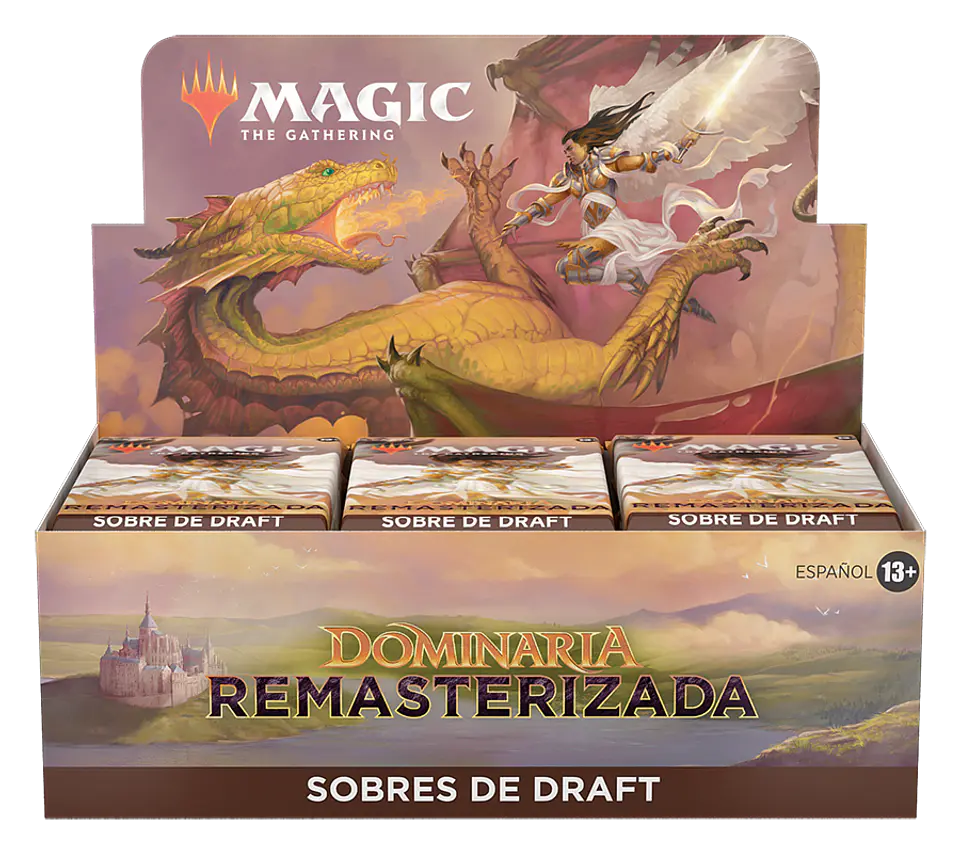 Caja de Sobres de Draft Dominaria Remastered (Español) 1