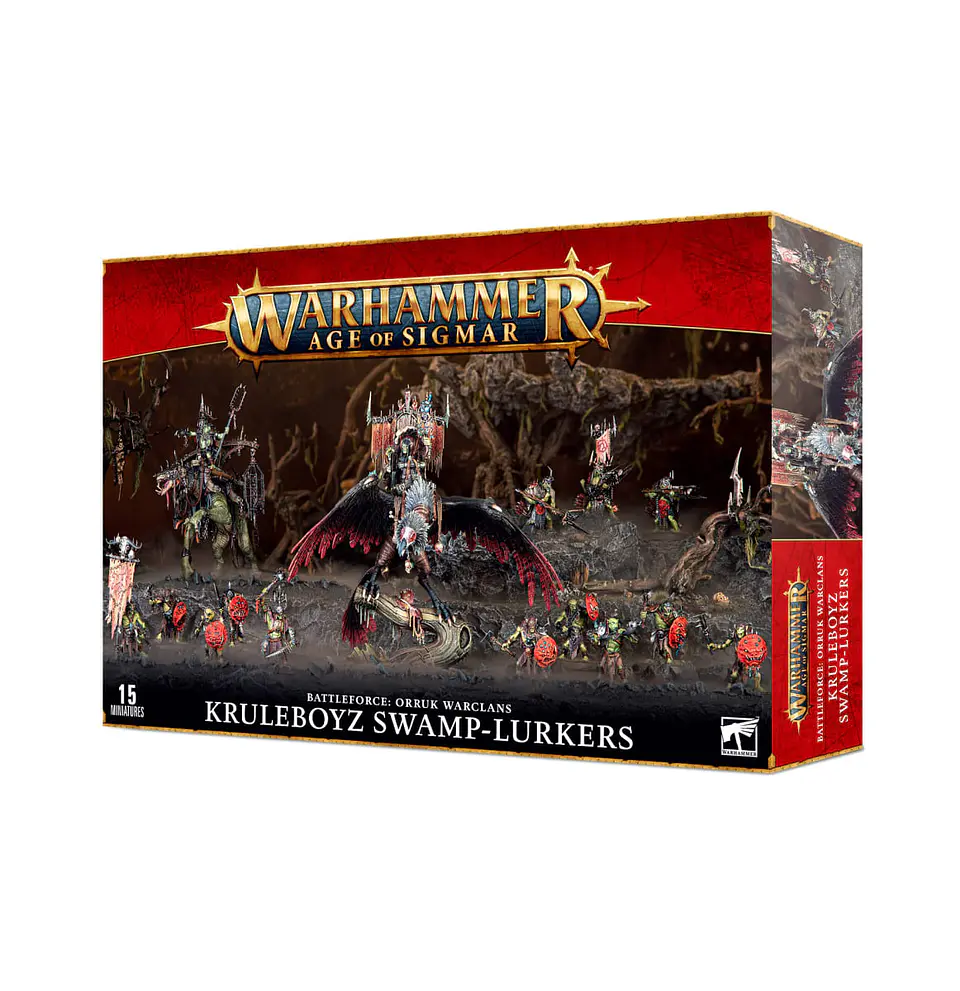 Orruk Warclans: Kruleboyz Swamp-Lurkers - Battleforce  1