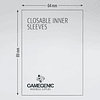 Protectores Gamegenic - Closable Inner Sleeves  3