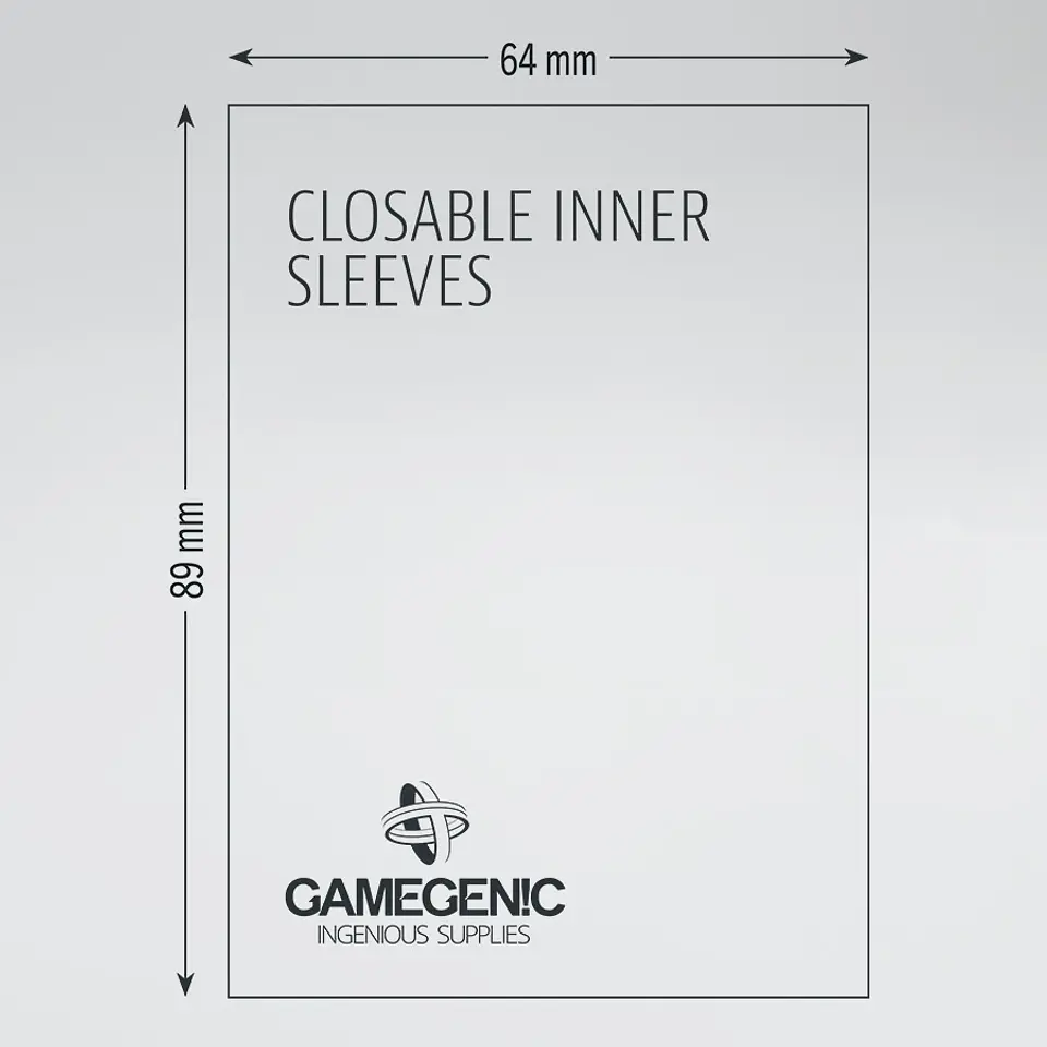 Protectores Gamegenic - Closable Inner Sleeves  3