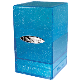 Porta Mazo: Satin Tower 100+ Glitter - Azul 