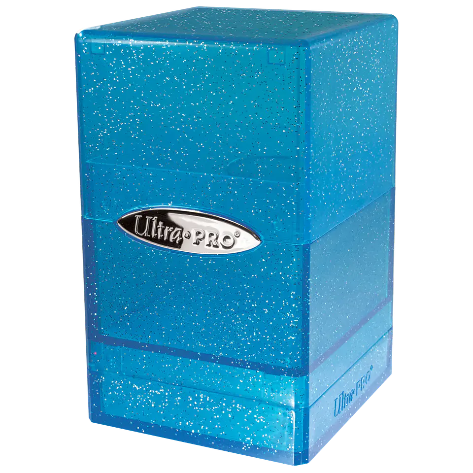 Porta Mazo: Satin Tower 100+ Glitter - Azul  1