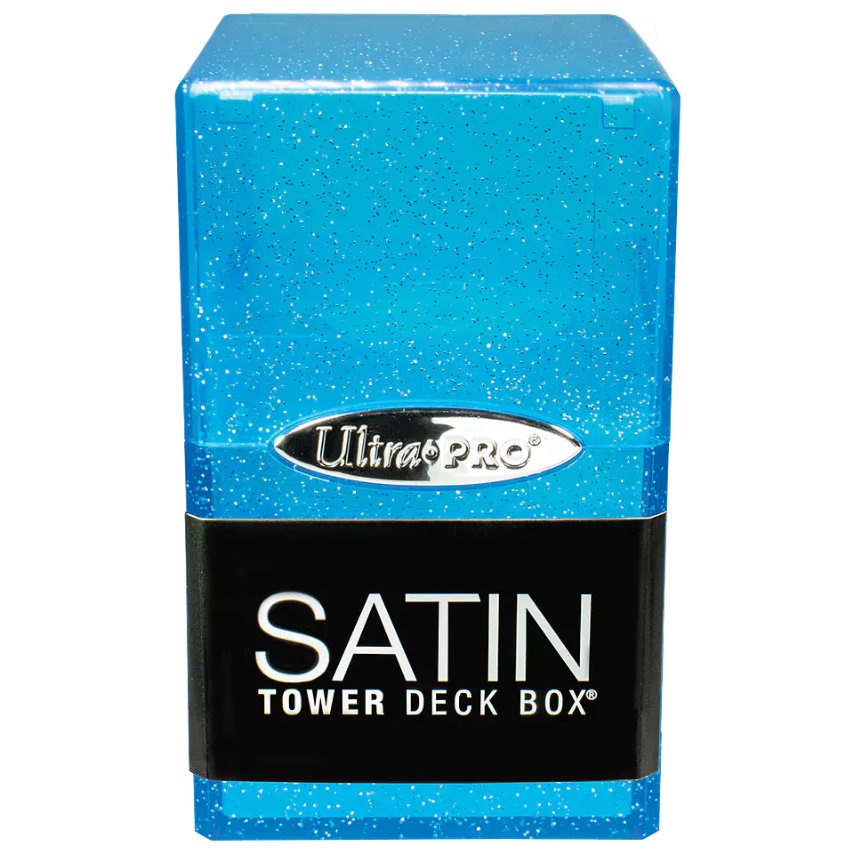 Porta Mazo: Satin Tower 100+ Glitter - Azul  2