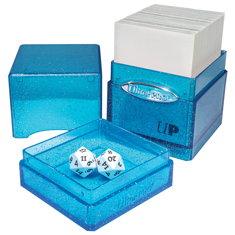 Porta Mazo: Satin Tower 100+ Glitter - Azul  3