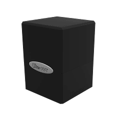 Porta Mazo Satin Cube - Jet Black