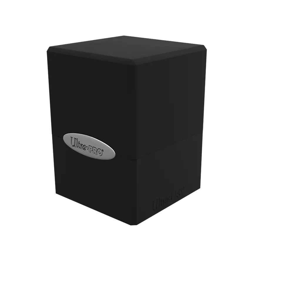 Porta Mazo Satin Cube - Jet Black 1