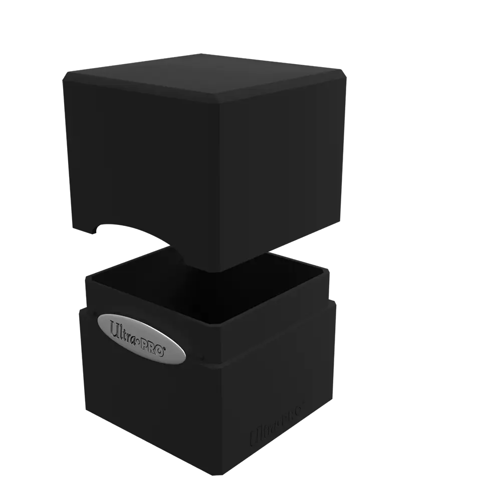 Porta Mazo Satin Cube - Jet Black 2