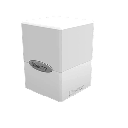 Porta Mazo Satin Cube - Arctic White