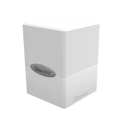 Porta Mazo Satin Cube - Arctic White