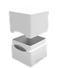 Porta Mazo Satin Cube - Arctic White