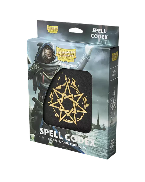 Carpeta Dragon Shield - Spell Codex 160: Iron Grey 