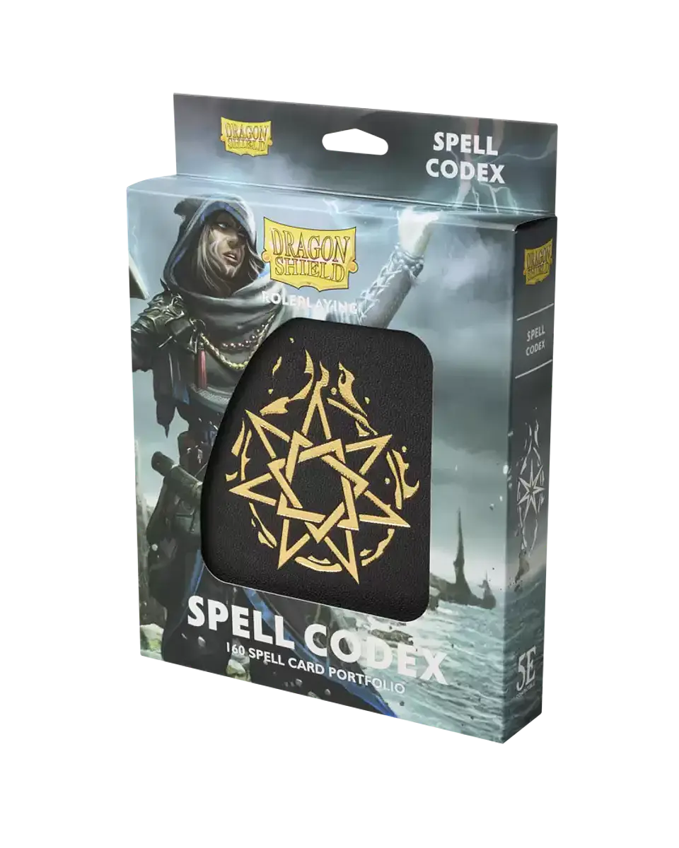 Carpeta Dragon Shield - Spell Codex 160: Iron Grey  1