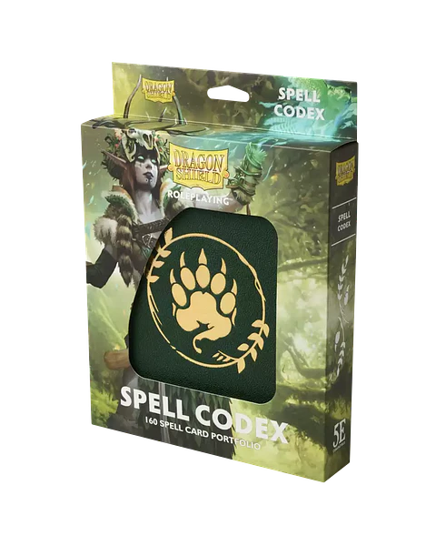 Carpeta Dragon Shield - Spell Codex 160: Forest Green 